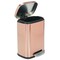mDesign Step Trash Can, Garbage Bin with Removable Liner Bucket